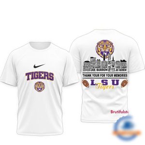 Lsu Tigers Legends Of The Game All-Over Print T-Shirt
