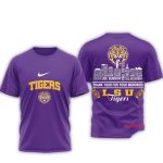 Lsu Tigers Legends Of The Game Funny All-Over Print T-Shirt