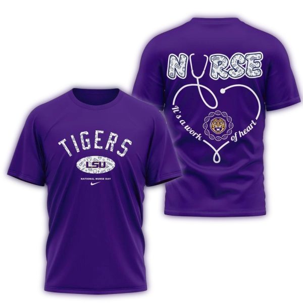 Lsu Tigers Nurse Appreciation Day 3D Shirt 1