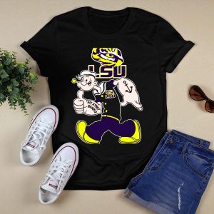 Lsu Tigers Popeye My Story Begins T-Shirt