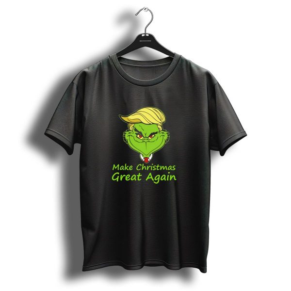 Make Christmas Great Again Grinch With Blonde Hair T Shirt 1 t shirt 1