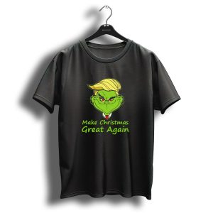 Make Christmas Great Again The Grinch Trump Hair T Shirt 1