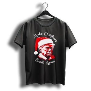Make Christmas Great Again Trump Santa T Shirt 1