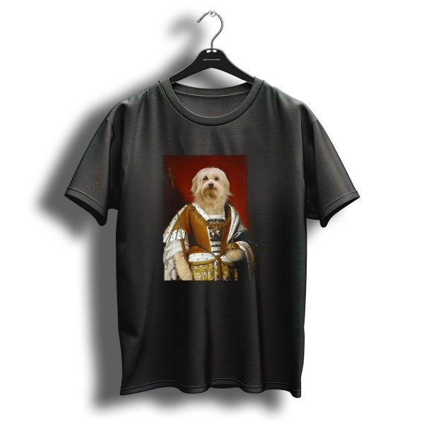 Maltese Christmas Royal Dog Portrait Roy Majestic King T Shirt 1 t shirt 1