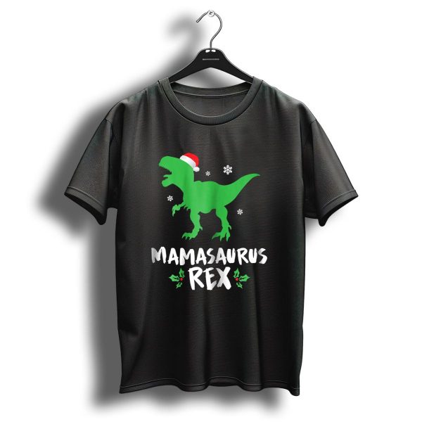 Mamasaurus Rex Christmas Dinosaur Family Matching T Shirt 1 t shirt 1