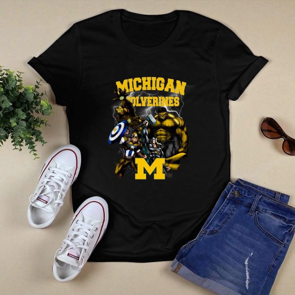 Marvel Michigan Wolverines Black 1