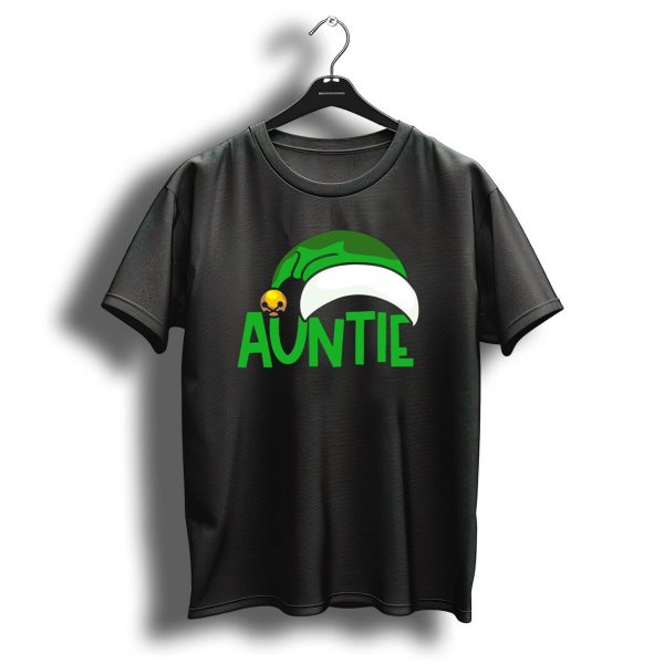 Matching Elf Hat Auntie Christmas T Shirt 1 t shirt 1