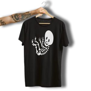 Maternity Skeleton Baby Bones Halloween T-Shirt