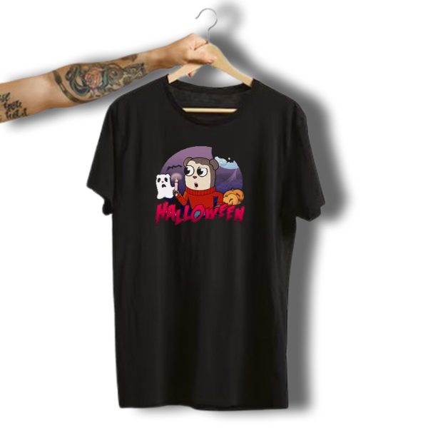 Maxdesignpro Halloween Jimmy 2024 Cartoon Ghost Candle Scene T Shirt t shirt 1