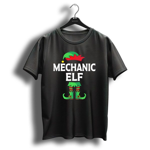 Mechanic Elf Matching Family Group Christmas T Shirt 1 t shirt 1