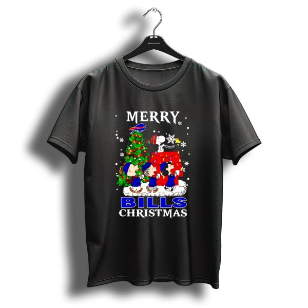 Merry Bills Christmas Peanuts Buffalo Bills T Shirt 1 t shirt 1