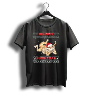 Merry Christmas Bearded Dragon Ugly T Shirt