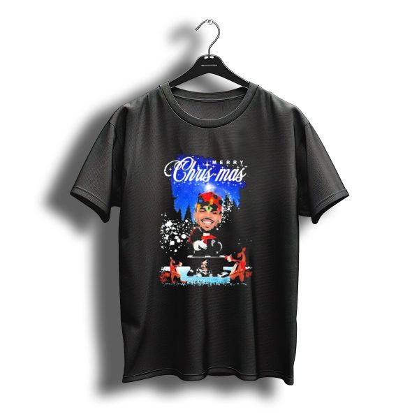 Merry Christmas Chris Mas Santa Dj Scene T Shirt t shirt 1
