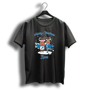 Merry Christmas Detroit Lions Reindeer T Shirt