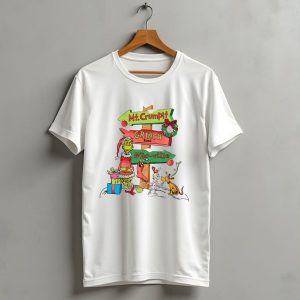 Merry Christmas Grinch Mtkids T Shirt Fcrumpit Grinch Road Who Ville T-Shirt