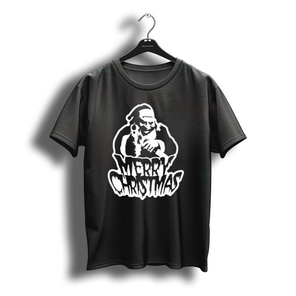 Merry Christmas Gun Santa With Pistol T Shirt t shirt 1