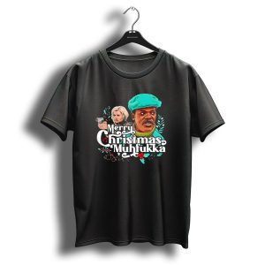 Merry Christmas Muhfukka Movie Character Holiday T-Shirt