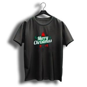 Merry Christmas Noel Reindeer Tree Stockings Ornaments Holiday T Shirt