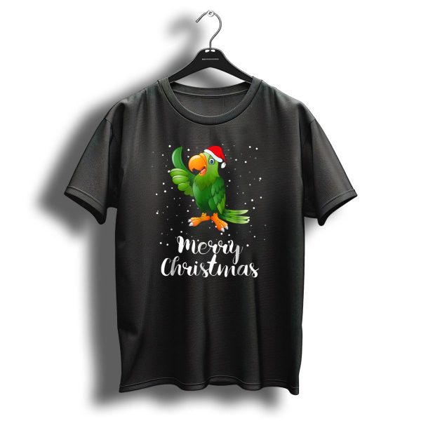 Merry Christmas Parrot Funny Matching Family Group T Shirt 1 t shirt 1