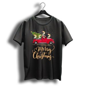 Merry Christmas Pelican Drive Christmas Tree Truck T Shirt