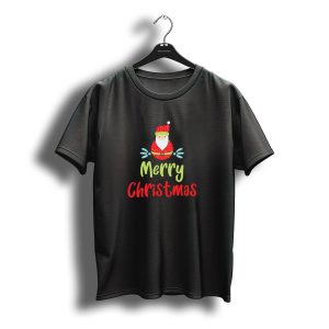 Merry Christmas Santa Claus Snowflakes Angel Kisses Holiday Season T-Shirt