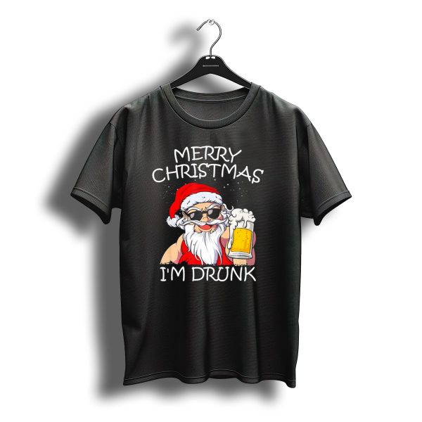 Merry Christmas Santa Im Drunk T Shirt t shirt 1