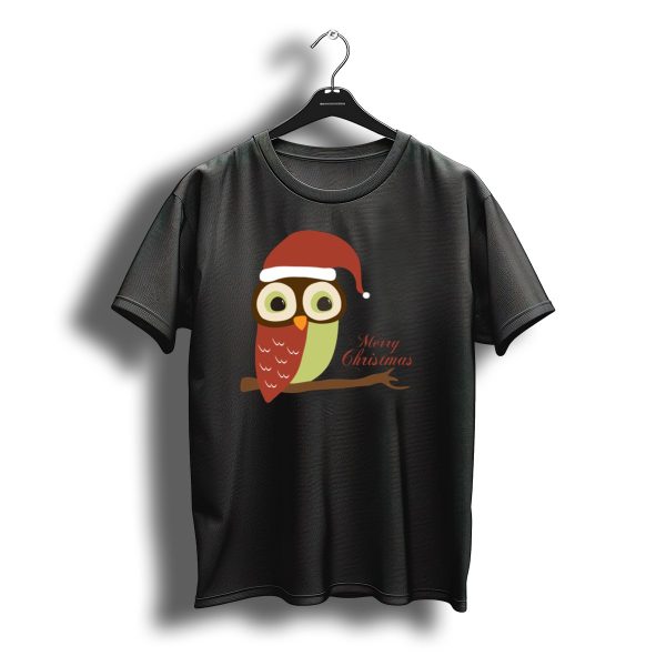 Merry Christmas Santa Owl T Shirt t shirt 1