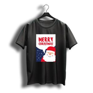 Merry Christmas Santa Snowflakes T-Shirt