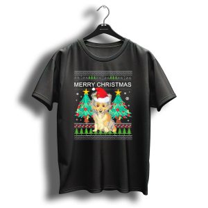 Merry Christmas Sheltie Funny Ugly Christmas T-Shirt