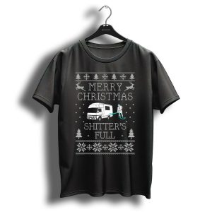 Merry Christmas Shitters Full Funny Rv Holiday T-Shirt