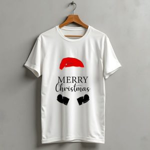 Merry Christmas Svg Santa Hat And Boots Softstyle V Neck T Shirt