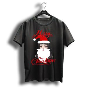 Merry Christmas Uzumaki Kirie Goshima Manga Santa Hat And Beard T Shirt