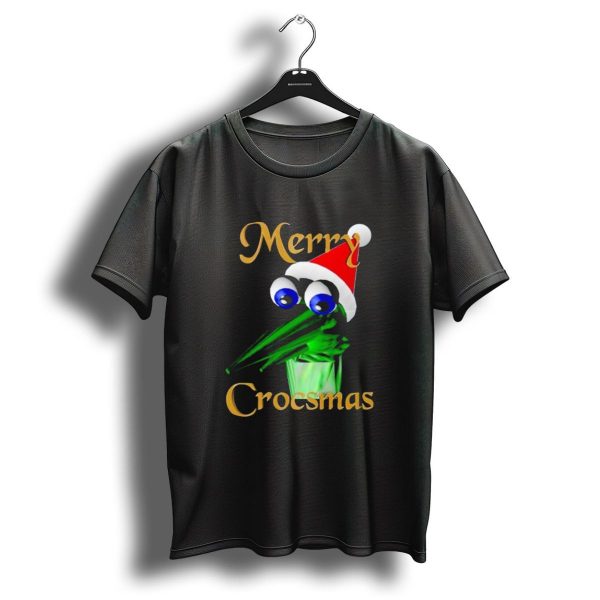 Merry Crocsmash Kekcroc Christmas Santa Hat T Shirt 1 t shirt 1