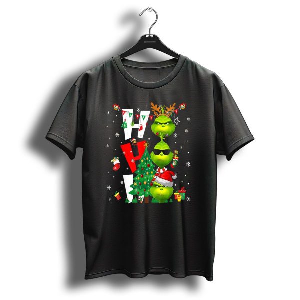 Merry Grinchmas Funny Christmas Holiday Vacation Hhh T Shirt 1 t shirt 1