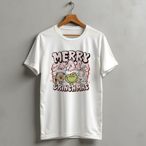 Merry Grinchmas Max Cindy Lou Who Christmas Festive Characters Holiday T-Shirt