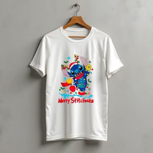 Merry Stitchmas Santa Merry Christmas Stitch T-Shirt