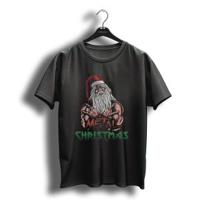 Metal Christmas Santa T-Shirt