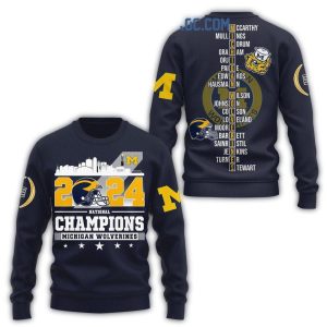 Michigan Wolverines 2024 National Champions All Over Print Sweatshirt