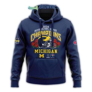 Michigan Wolverines 2024 Rose Bowl Game Champions Funny All Over Print Hoodie