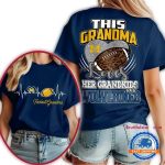 Michigan Wolverines 2025 Ncaa Grandparents Day All Over Print T Shirt