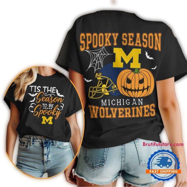 Michigan-Wolverines-2025-NCAA-Halloween-Spooky-Season-Vintage-T-Shirt-1 Michigan Wolverines 2025 NCAA Halloween Spooky Season Vintage T Shirt 1
