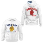 Michigan Wolverines 97 National Champs Nebraska Cornhuskers All Over Print Hoodie