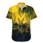 Michigan Wolverines Coconut Hawaiian Shirt