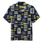 Michigan Wolverines College Football Fans Hawaiian Shirt