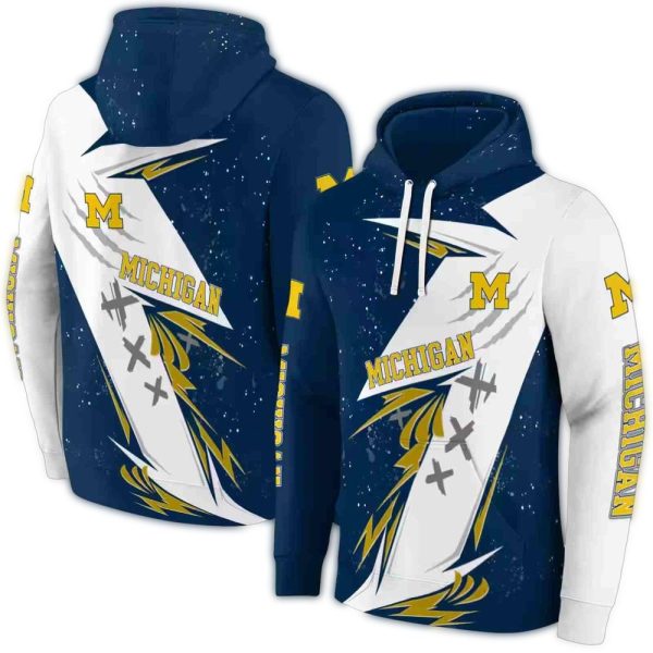 Michigan-Wolverines-Dynamic-Slash-Blue-White-AOP-Hoodie-1 Michigan Wolverines Dynamic Slash Blue White AOP Hoodie 1