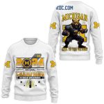 Michigan Wolverines Fan The Victors All Over Print Sweatshirt