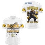 Michigan Wolverines Fan The Victors All Over Print T Shirt