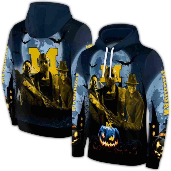 Michigan-Wolverines-Halloween-Vibes-AOP-Hoodie-1 Michigan Wolverines Halloween Vibes AOP Hoodie 1