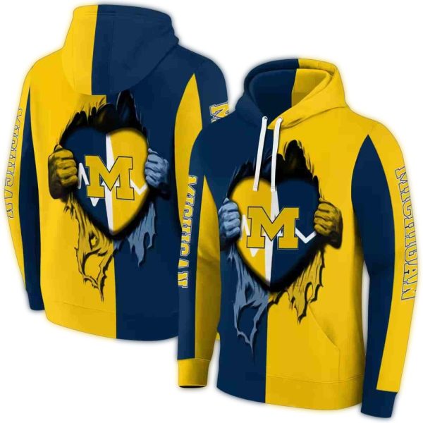 Michigan-Wolverines-Heartbeat-Graphic-AOP-Hoodie-1 Michigan Wolverines Heartbeat Graphic AOP Hoodie 1