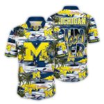 Michigan Wolverines Island Summer Vibes Hawaiian Shirt